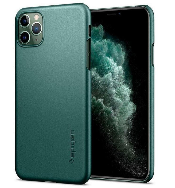 Чехол-накладка Spigen Thin Fit для Apple iPhone 11 Pro Max Green (ACS00410)