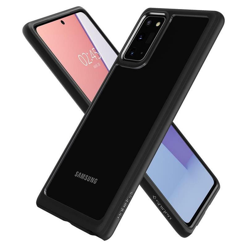 Чехол-накладка Spigen Ultra Hybrid для Samsung Galaxy Note20 SM-N980 Matte Black (ACS01420)