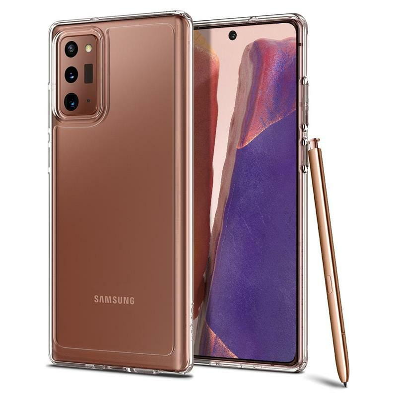 Чехол-накладка Spigen Ultra Hybrid для Samsung Galaxy Note20 SM-N980 Crystal Clear (ACS01419)