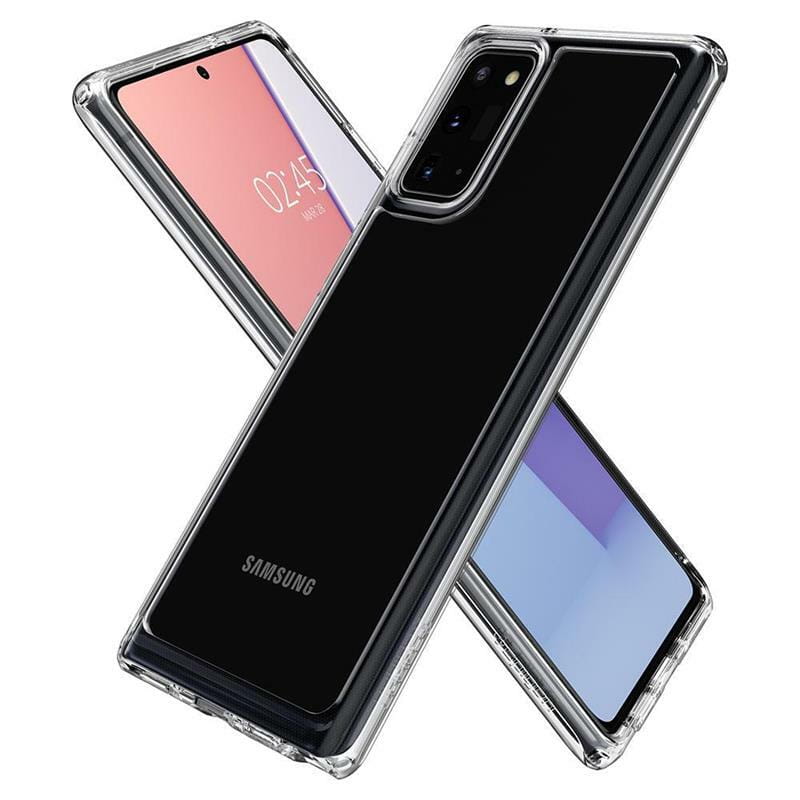 Чехол-накладка Spigen Ultra Hybrid для Samsung Galaxy Note20 SM-N980 Crystal Clear (ACS01419)