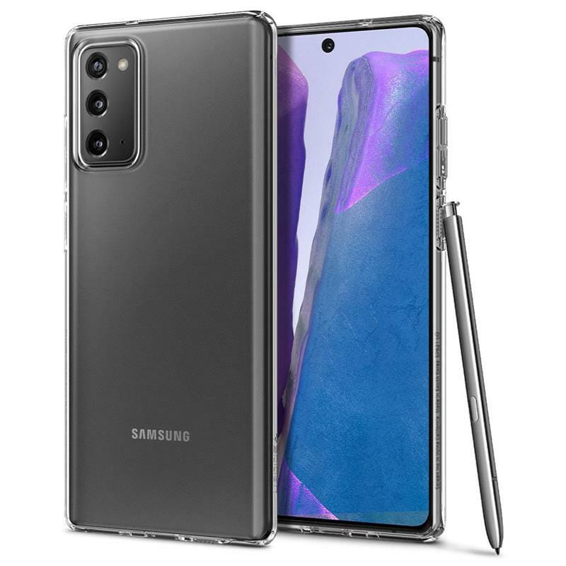 Чехол-накладка Spigen Liquid Crystal для Samsung Galaxy Note20 SM-N980 Clear (ACS01415)