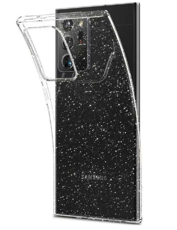 Чехол-накладка Spigen Liquid Crystal Glitter для Samsung Galaxy Note20 Ultra SM-N985 Crystal Quartz (ACS01390)