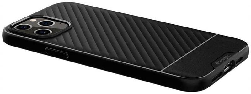 Чохол-накладка Spigen Core Armor для Apple iPhone 12 Pro Max Matte Black (ACS01471)