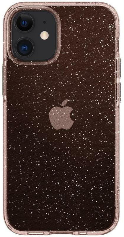 Чехол-накладка Spigen Liquid Crystal Glitter для Apple iPhone 12 Mini Rose Quartz (ACS01742)
