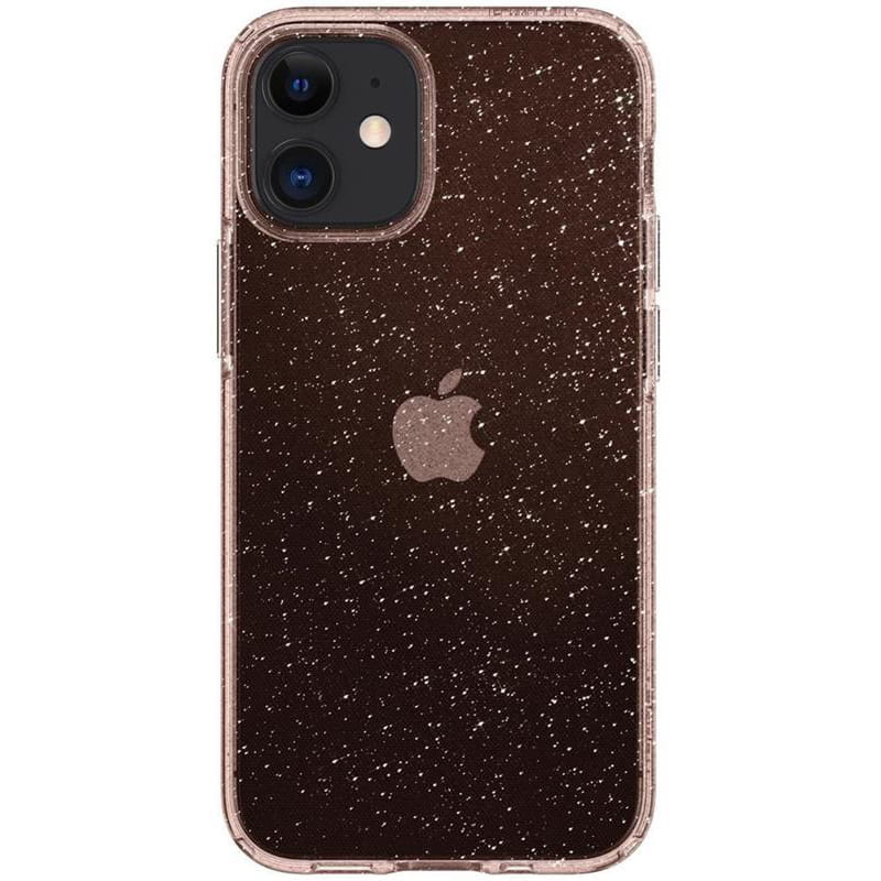 Чехол-накладка Spigen Liquid Crystal Glitter для Apple iPhone 12 Mini Rose Quartz (ACS01742)