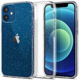Чохол-накладка Spigen Liquid Crystal Glitter для Apple iPhone 12 Mini Crystal Quartz (ACS01741)