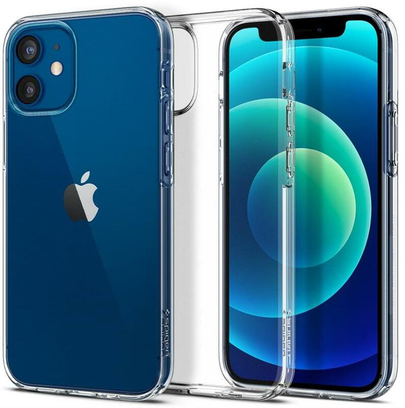 Чехол-накладка Spigen Liquid Crystal для Apple iPhone 12 Mini Crystal Clear (ACS01740)