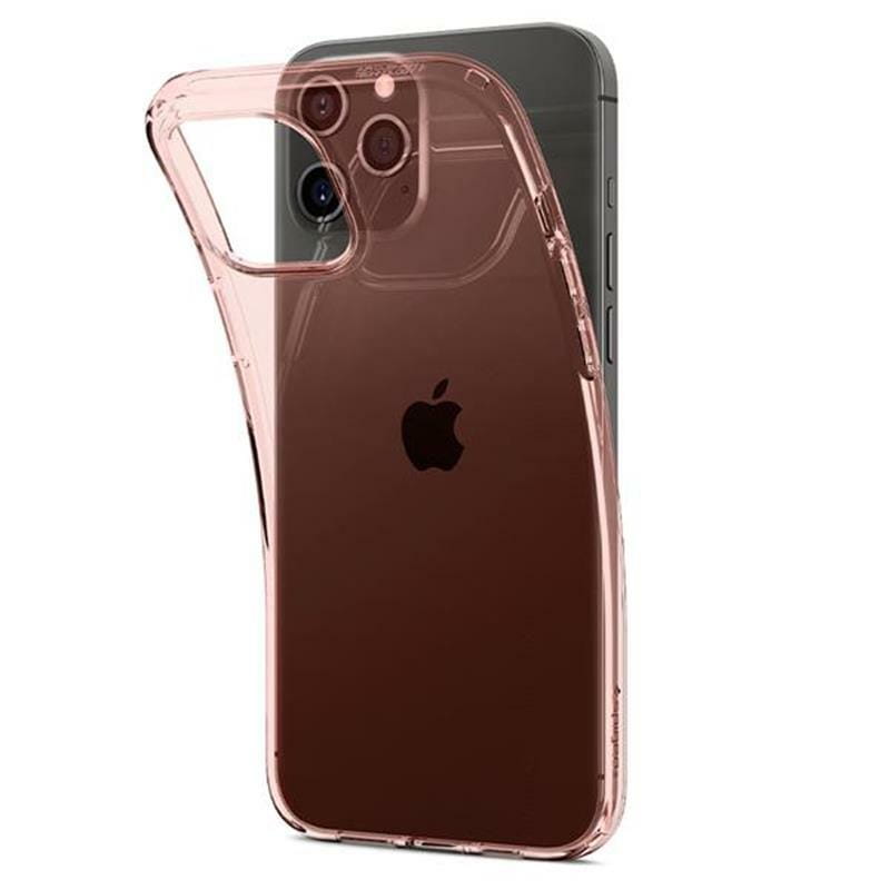Чехол-накладка Spigen Crystal Flex для Apple iPhone 12/12 Pro Rose Crystal (ACS01518)