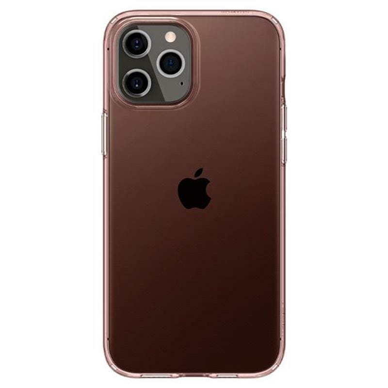 Чехол-накладка Spigen Crystal Flex для Apple iPhone 12/12 Pro Rose Crystal (ACS01518)