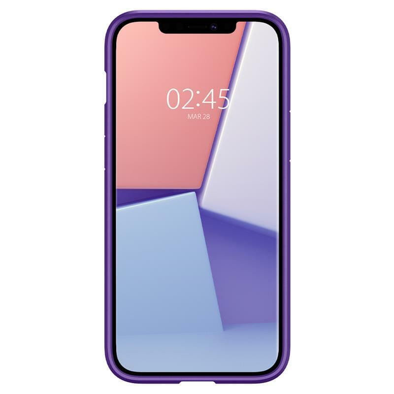 Чехол-накладка Spigen Crystal Hybrid для Apple iPhone 12 Pro Max Hydrangea Purple (ACS01478)
