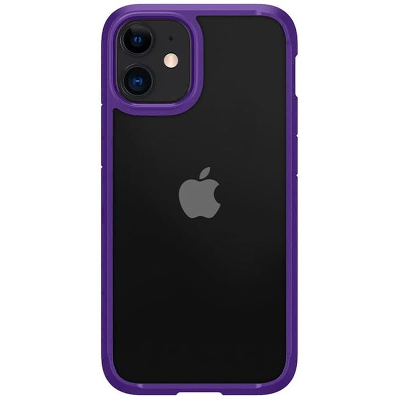 Чехол-накладка Spigen Crystal Hybrid для Apple iPhone 12 Mini Hydrangea Purple (ACS01544)