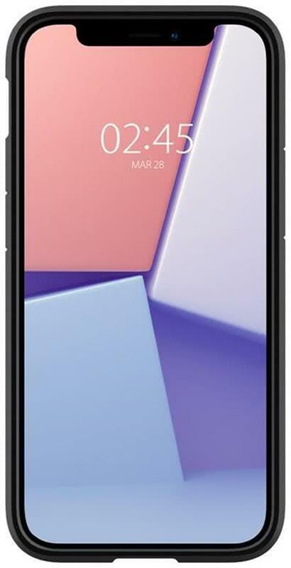 Чехол-накладка Spigen Crystal Hybrid для Apple iPhone 12 Mini Matte Black (ACS01543)