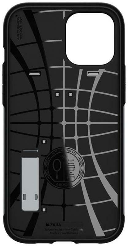 Чeхол-накладка Spigen Slim Armor для Apple iPhone 12 Pro Max Satin Silver (ACS01482)