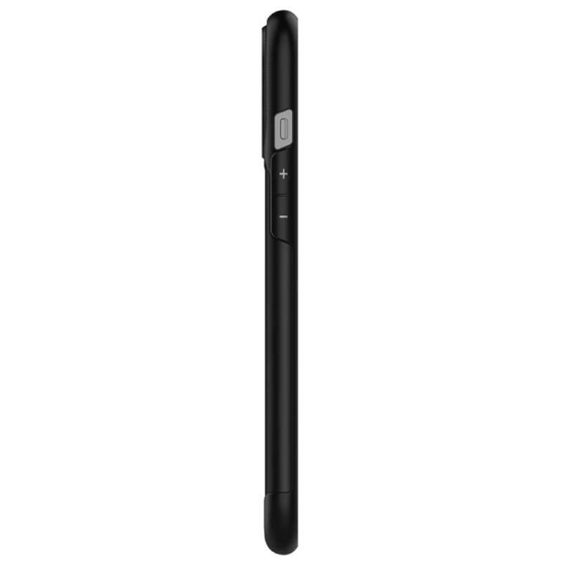 Чeхол-накладка Spigen Slim Armor для Apple iPhone 12 Pro Max Black (ACS01479)