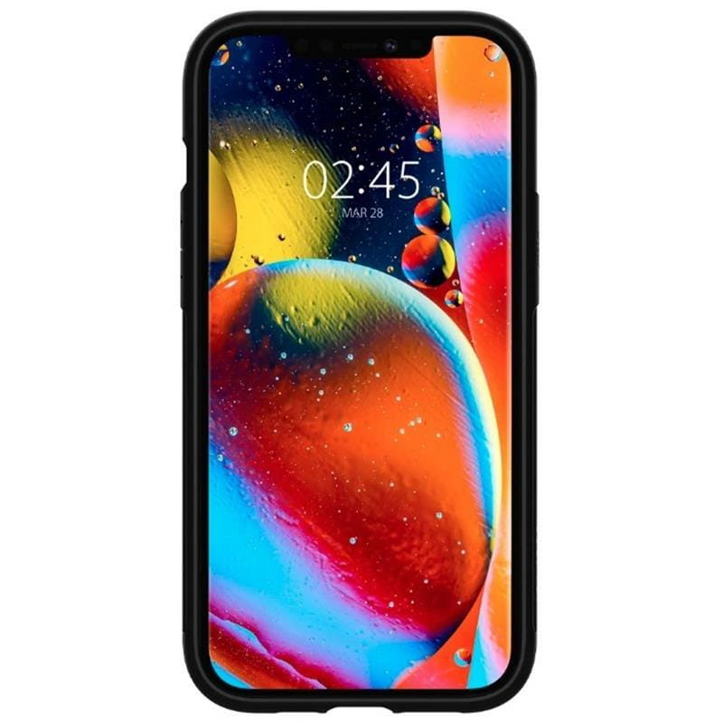 Чeхол-накладка Spigen Slim Armor для Apple iPhone 12 Pro Max Black (ACS01479)