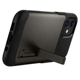 Чeхол-накладка Spigen Slim Armor для Apple iPhone 12 Mini Gunmetal (ACS01546)