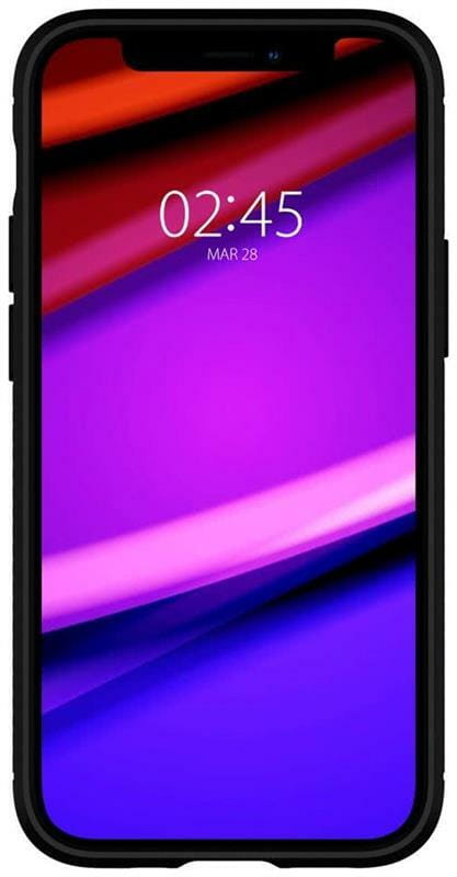 Чехол-накладка Spigen Rugged Armor для Apple iPhone 12 Mini Matte Black (ACS01743)
