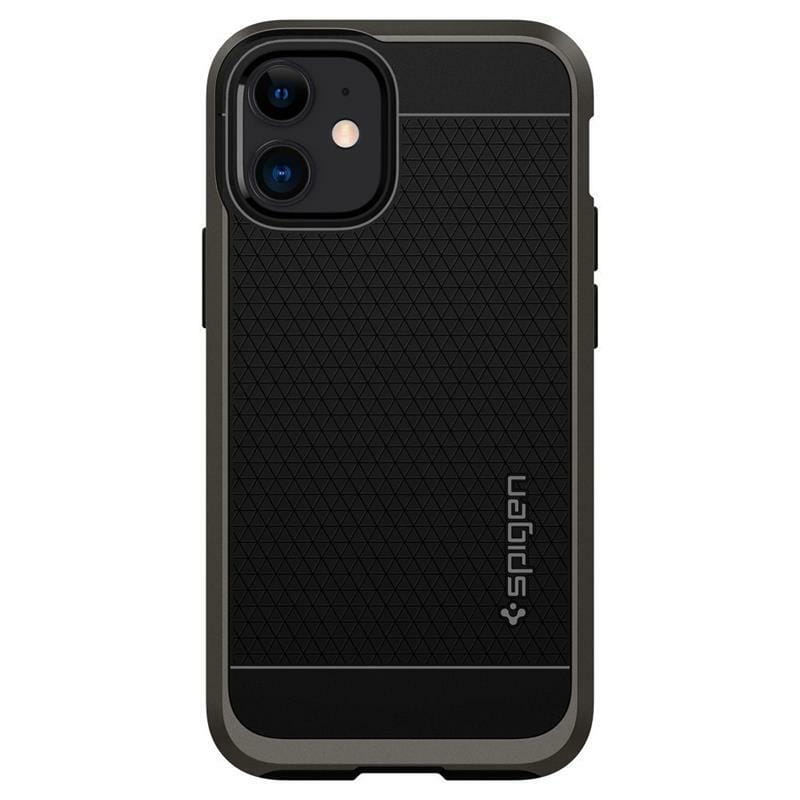 Чехол-накладка Spigen Neo Hybrid для Apple iPhone 12 Mini Gunmetal (ACS01754)