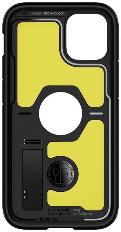 Чeхол-накладка Spigen Tough Armor для Apple iPhone 12 Mini Black (ACS01753)