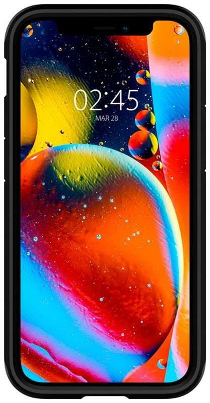 Чeхол-накладка Spigen Tough Armor для Apple iPhone 12 Mini Black (ACS01753)