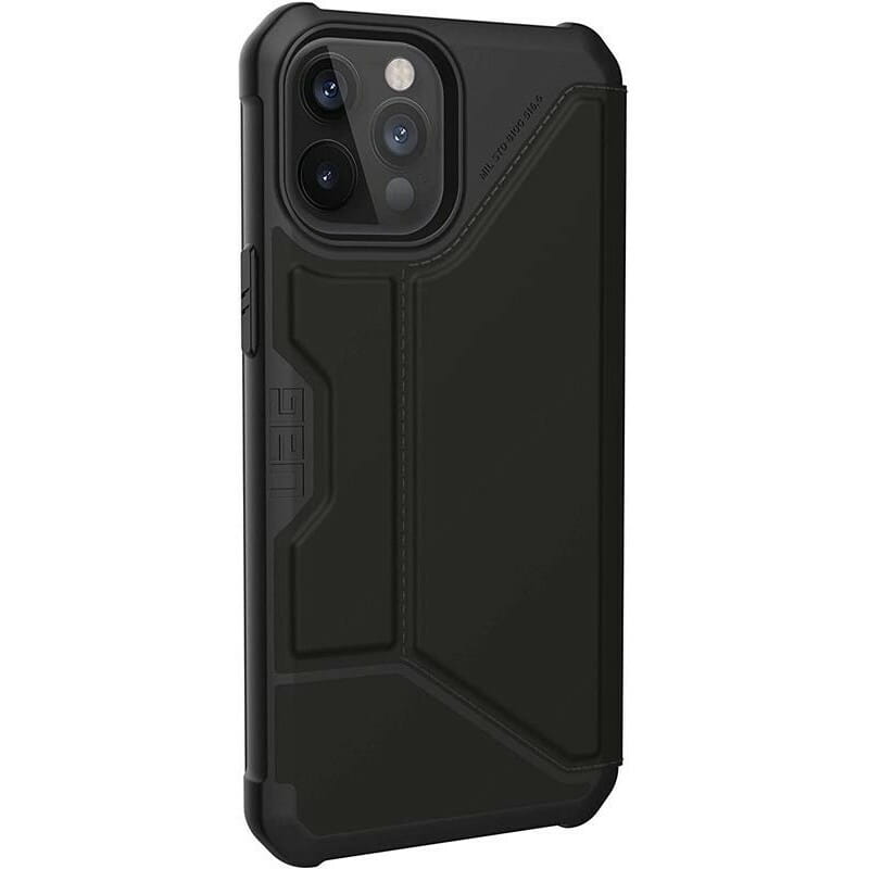 Чехол-книжка Urban Armor Gear Metropolis для Apple iPhone 12 Pro Max SATN Black (112366113840)
