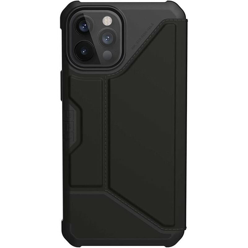 Чехол-книжка Urban Armor Gear Metropolis для Apple iPhone 12 Pro Max SATN Black (112366113840)