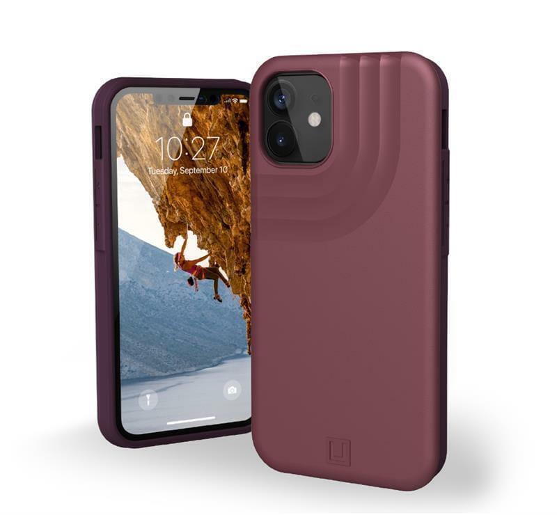 Чехол-накладка Urban Armor Gear U Anchor для Apple iPhone 12 Mini Aubergine (11234M314747)