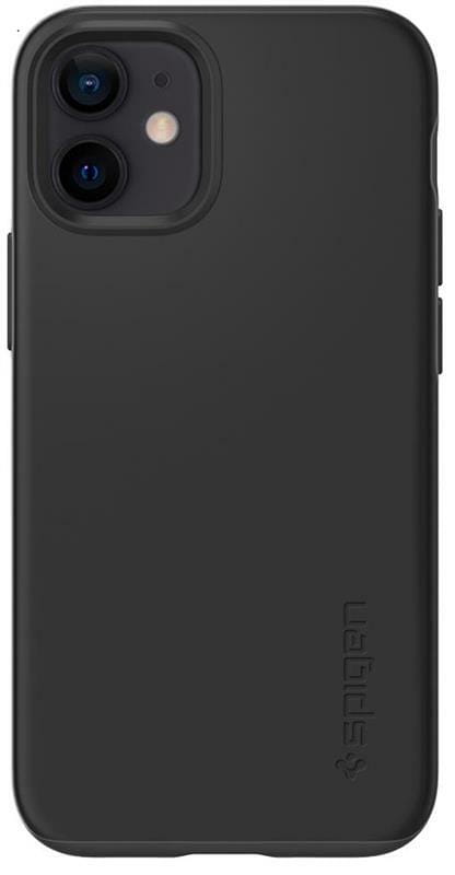 Чехол-накладка Spigen Thin Fit для Apple iPhone 12 Mini Black (ACS01739)