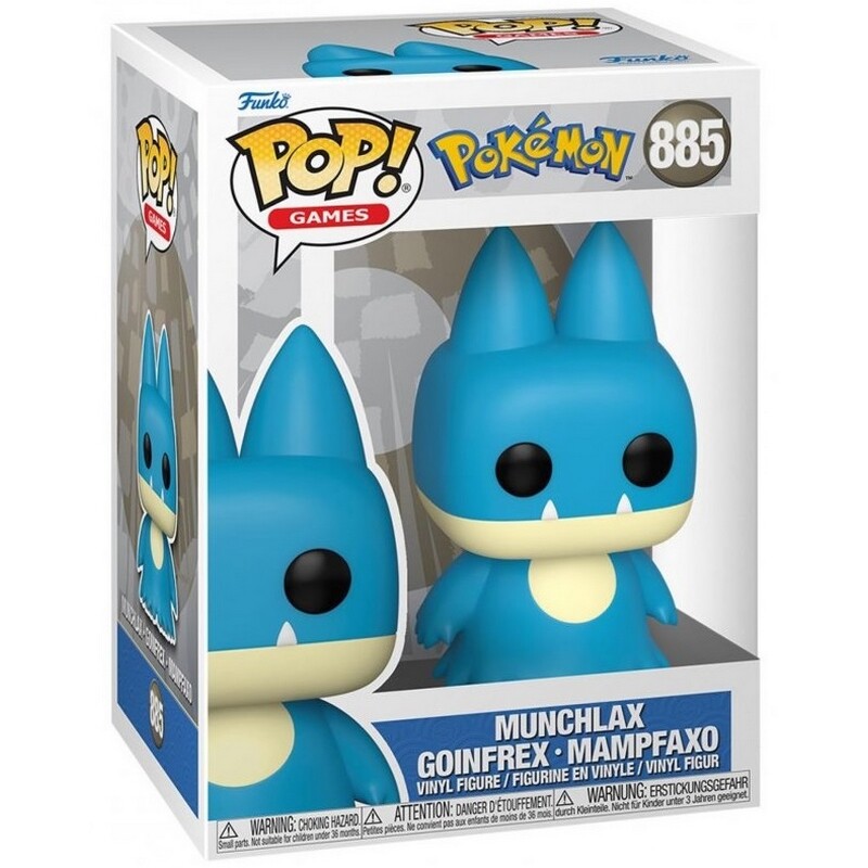 Колекційна фігурка Funko POP Games: Pokemon - Munchlax (5908305243236)