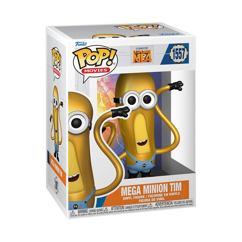 Колекційна фігурка Funko POP Movies: Despicable Me 4 - Mega Minion Tim (5908305248385)