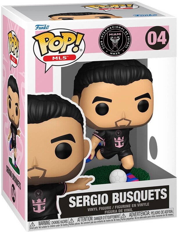Колекційна фігурка Funko POP Football: Inter Miami - Sergio Busquets (Away) (5908305249900)