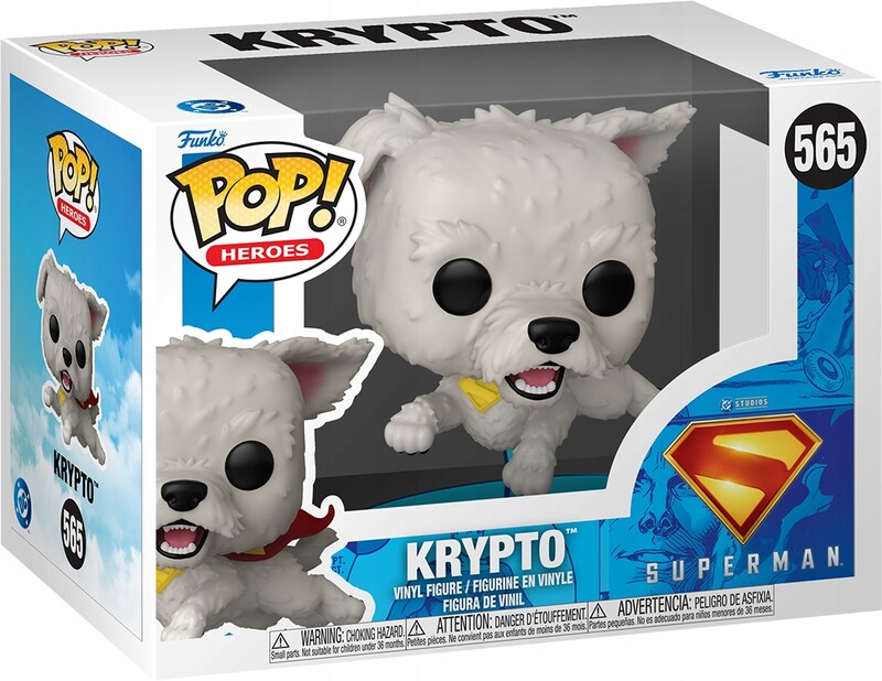 Колекційна фігурка Funko POP DC: Superman 2025 - Krypto (5908305249955)