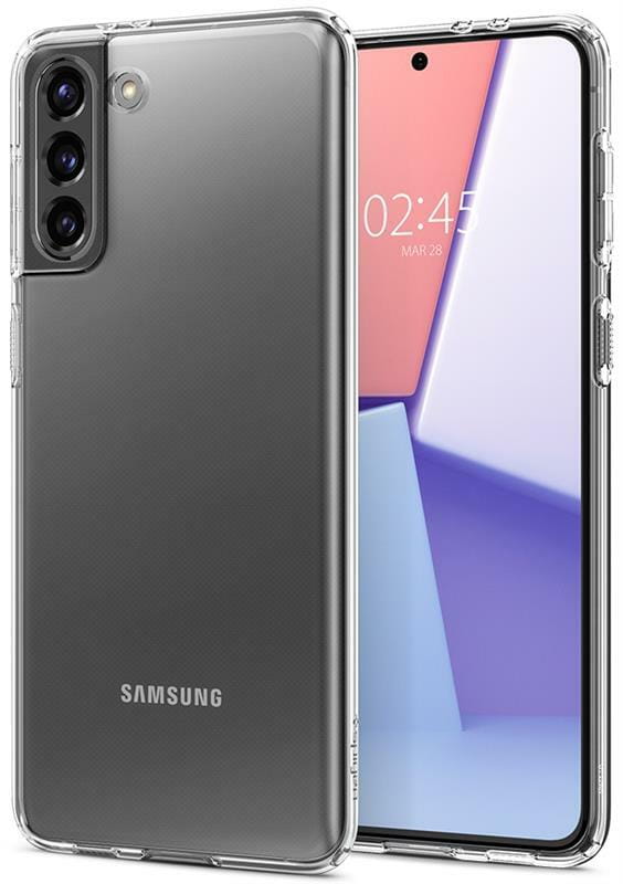 Чехол-накладка Spigen Crystal Flex для Samsung Galaxy S21 SM-G991 Clear (ACS02447)