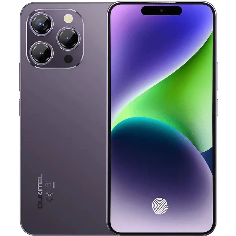 Смартфон Oukitel P1 8/256GB Purple (6931940766067)