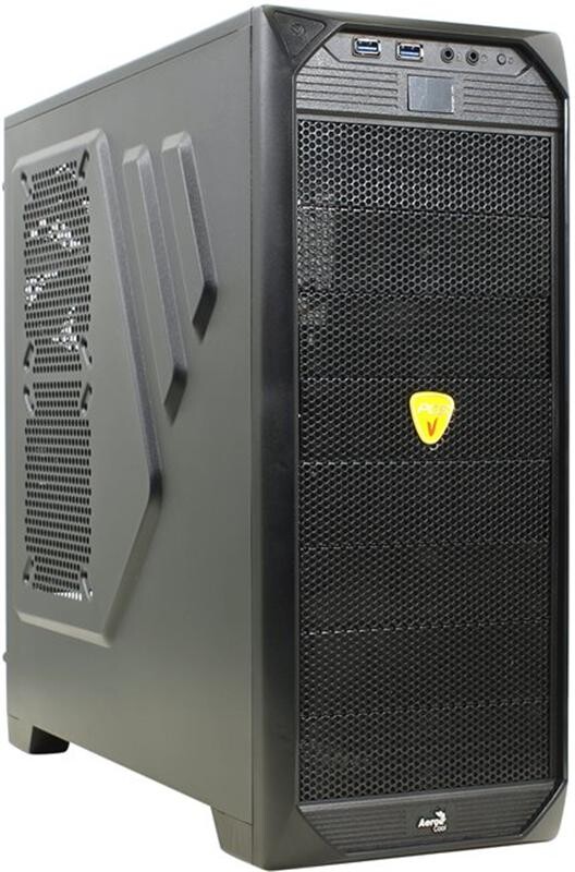 Корпус AEROCOOL  PGS VS-92 (Black) + Aerocool VP-550 EL (54234)