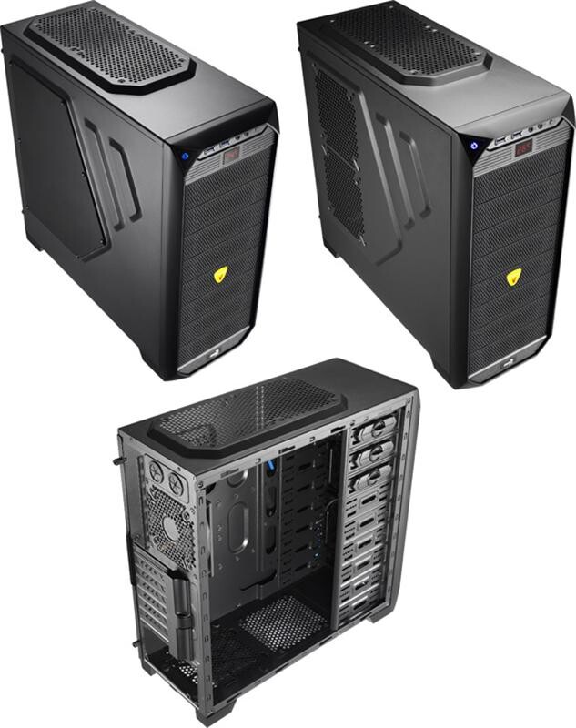 Корпус AEROCOOL  PGS VS-92 (Black) + Aerocool VP-550 EL (54234)