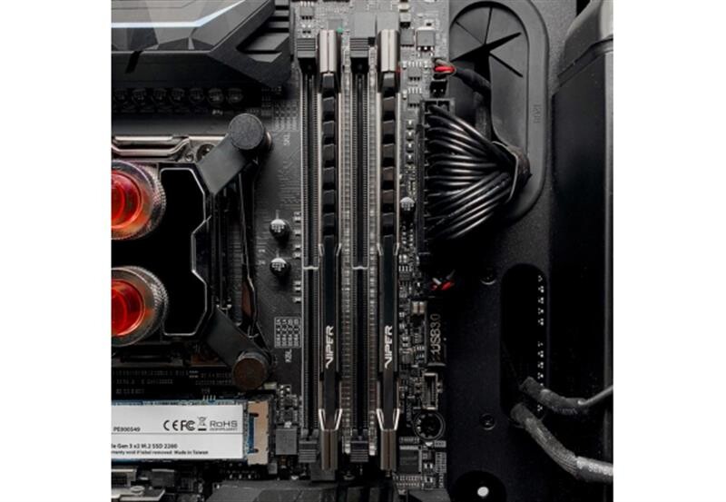 Модуль памяти DDR4 2x8GB/4400 Patriot Viper Steel (PVS416G440C9K)