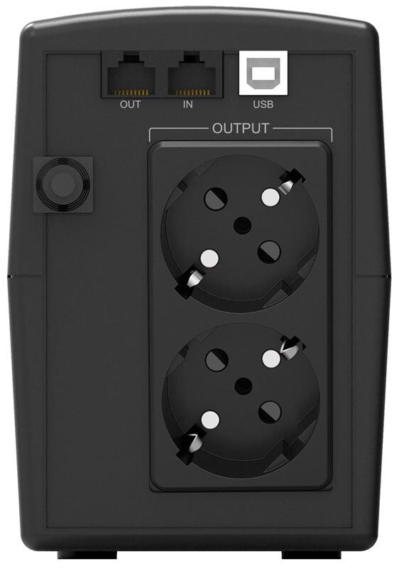 ДБЖ PowerWalker Basic VI 1000 STL 1000VA, 2xSchuko, USB (10121074)