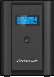 ДБЖ PowerWalker VI 2200 SHL 2200VA, 2xSchuko, 2xIEC, USB (10120098)