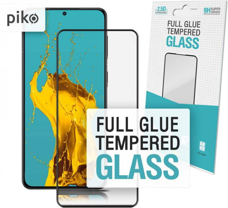 Защитное стекло Piko для Samsung Galaxy S21+ SM-G996 Black Full Glue, 0.3mm, 2.5D (1283126510205)