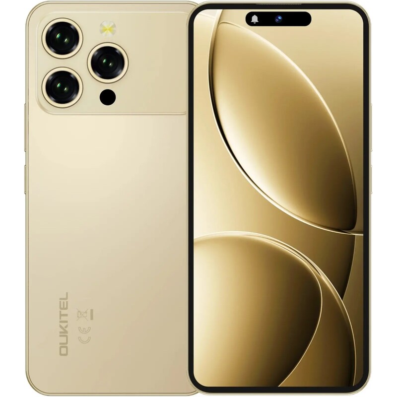 Смартфон Oukitel P1 Pro 8/512GB Gold (6941749824806)