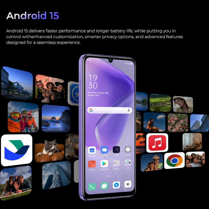 Смартфон Oukitel C6 12/512GB Green (6941749823830)