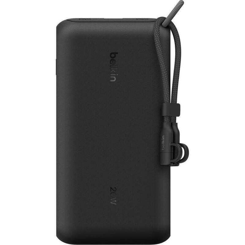Универсальная мобильная батарея Belkin Power Bank 20000mAh 20W Black (BPB028HQBK)