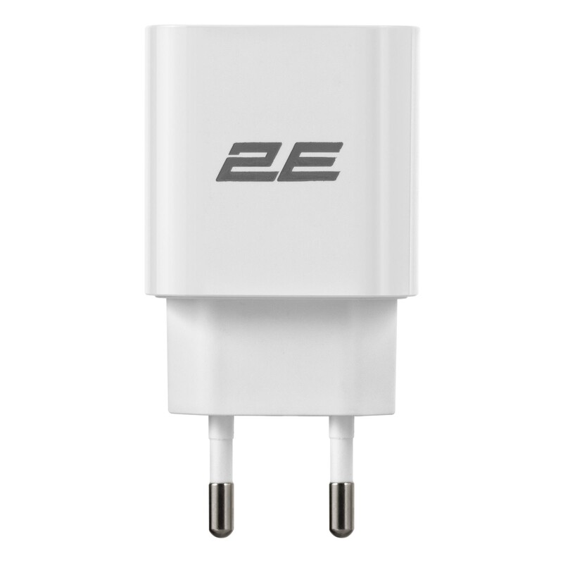 Сетевое зарядное устройство 2E (1USB 3A) 25W White (2E-WC1USBC25W-W)