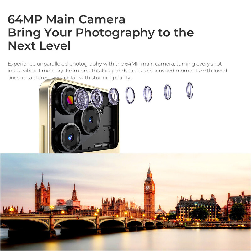 Смартфон Oukitel C69 8/512GB Green (6941749825438)