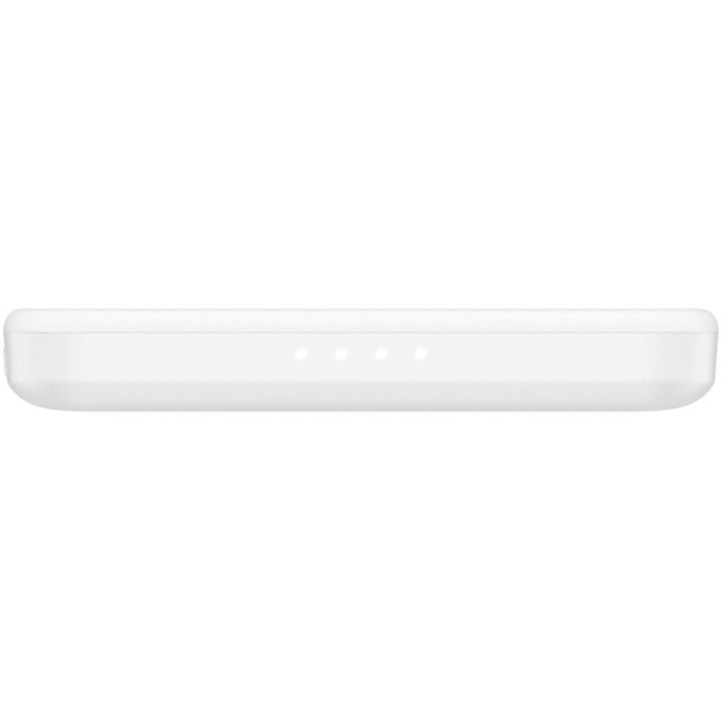 Универсальная мобильная батарея Belkin Power Bank Slim Magnetic 5000mAh 15W White (BPD010HQWH)