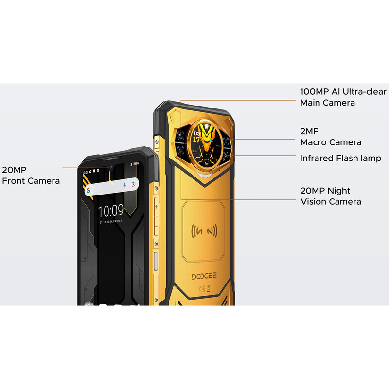 Смартфон Doogee S200X VIP 12/512GB Green (6923740293812)