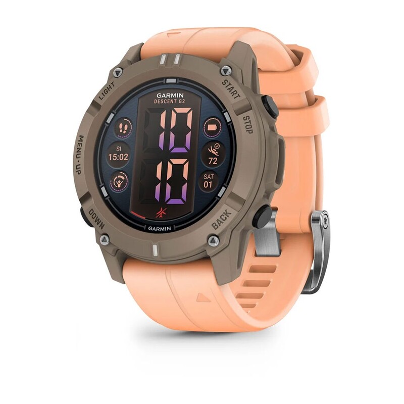 Смарт-годинник Garmin Descent G2 Paloma with Shell Pink Band (010-02986-01)