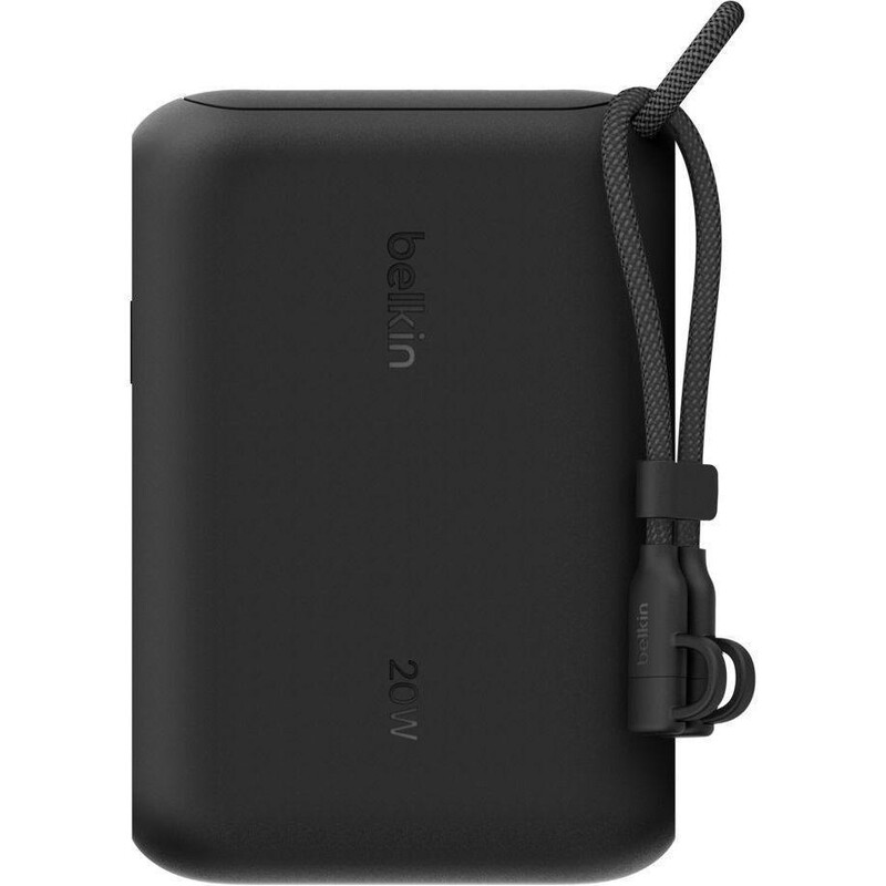 Универсальная мобильная батарея Belkin Power Bank 10000mAh 20W Black (BPB027HQBK)