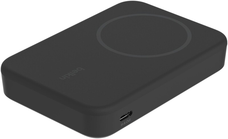 Универсальная мобильная батарея Belkin Power Bank Magnetic Qi2 8000mAh 20W Black (BPD007BTBK)